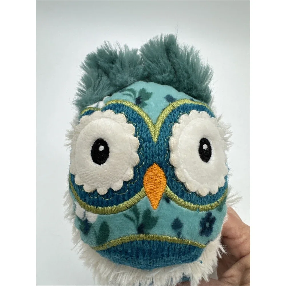 Plush Floral Owl Adjustable Warm‎ Earmuffs Ear Muffs